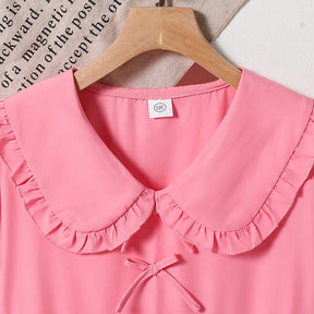 Rochie cu detalii Ynesi Roz