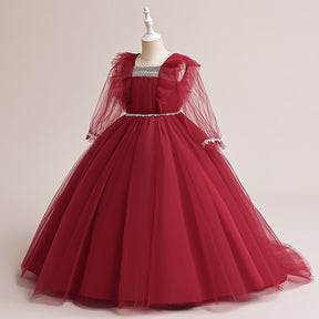Rochie eleganta cu detalii Larta Rosu
