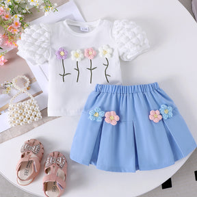 Set din doua piese Cleo Albastru