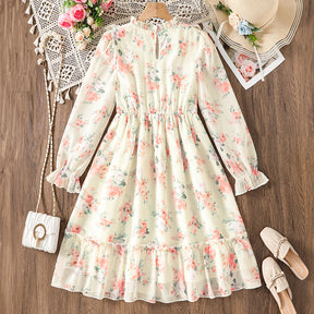 Rochie cu detalii Rideny Crem