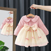 Rochie cu detalii Medin Roz