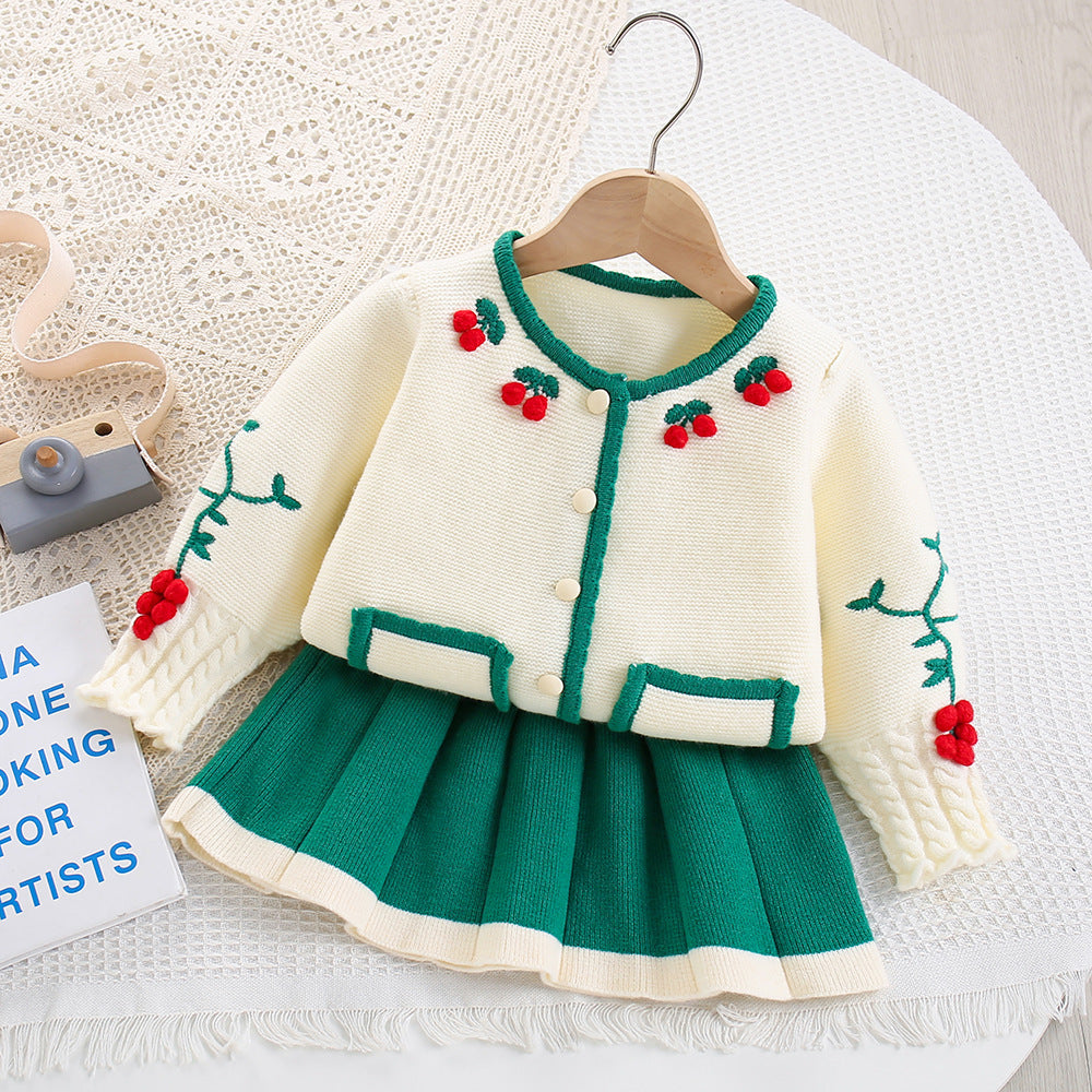 Set din doua piese Borina Verde