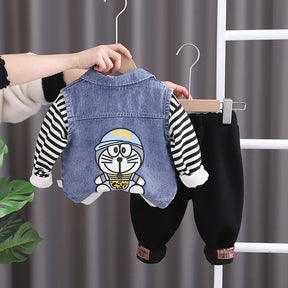 Set din trei piese Roly Negru