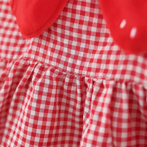 Rochie cu palarie Alanery Rosu