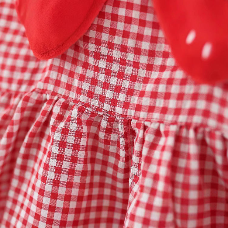 Rochie cu palarie Alanery Rosu