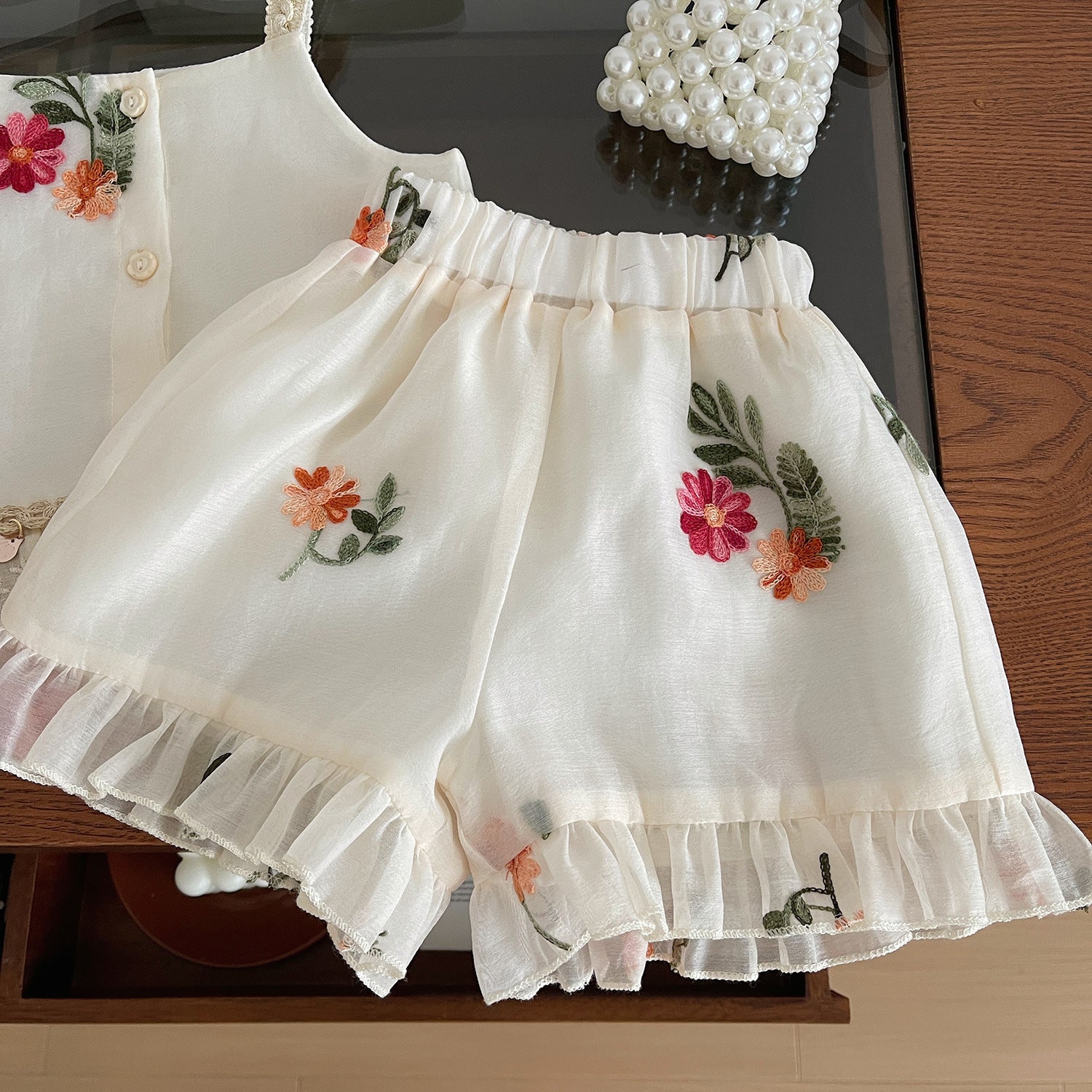 Set din doua piese Zuvia Crem