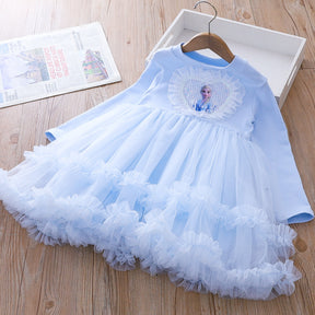 Rochie cu sacou Elina Albastru