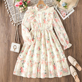 Rochie cu detalii Rideny Crem