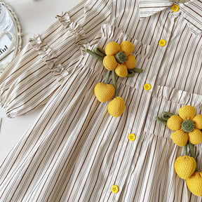 Rochie cu detalii Serty Crem