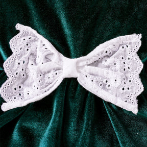 Rochie festiva cu bentita Nicole Verde