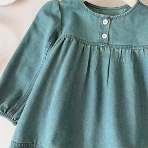 Rochie cu detalii Rursa Verde