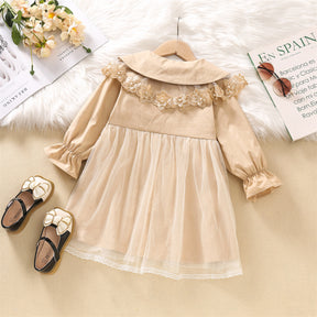 Rochie cu detalii Andira Crem