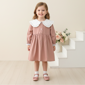 Rochie cu detalii Unyra Roz