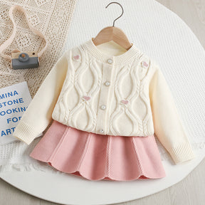 Set din doua piese Amedina Roz