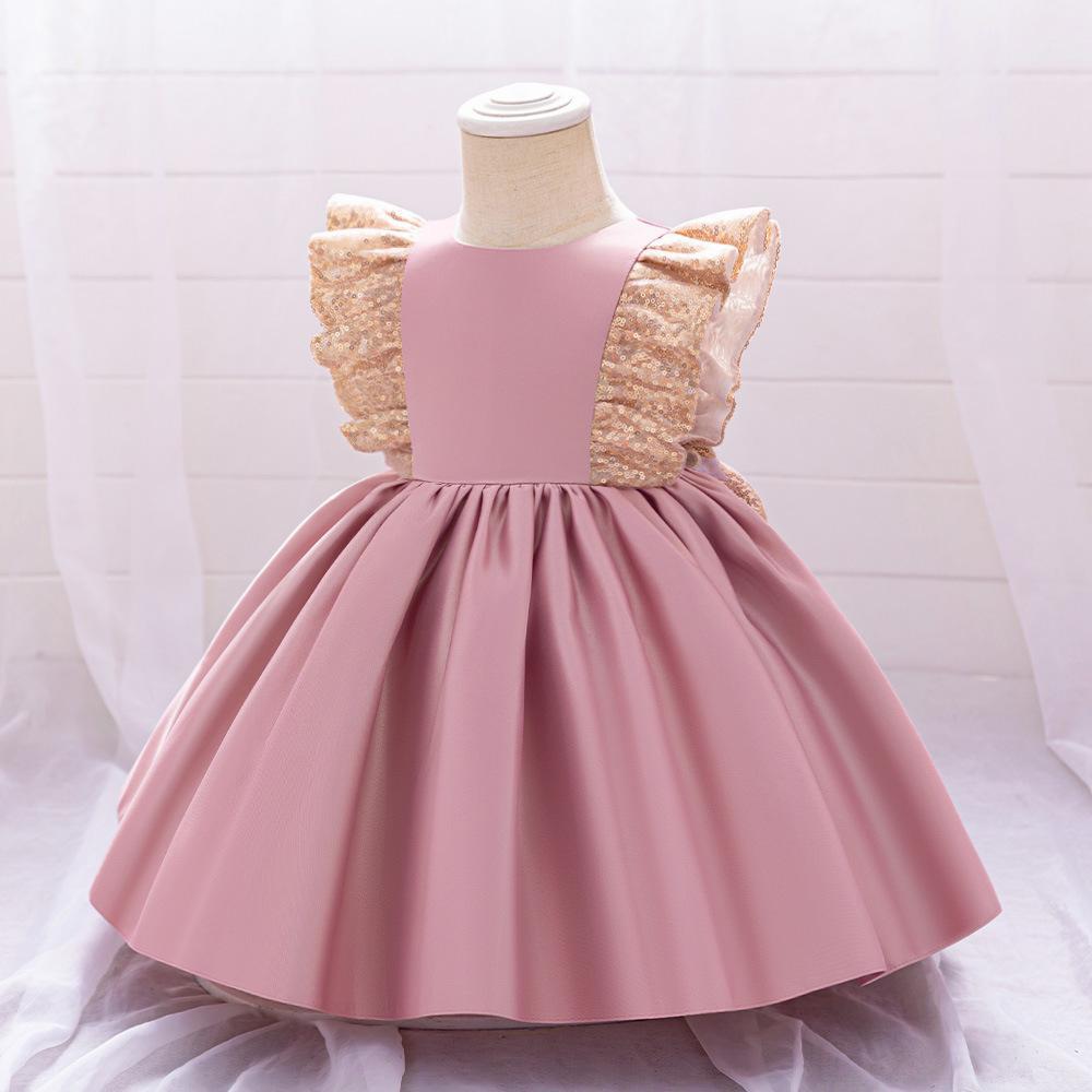 Rochie cu detalii Caligo Roz