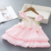 Rochie cu detalii Aelix Roz