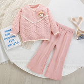 Set din doua piese Colara Roz