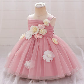 Rochie cu detalii Abana Roz