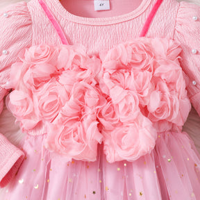 Rochie cu detalii Lendy Roz