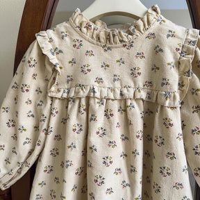 Rochie cu detalii Lirza Crem