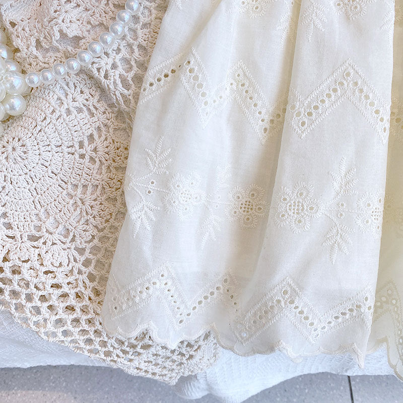 Rochie cu detalii Nasara Crem