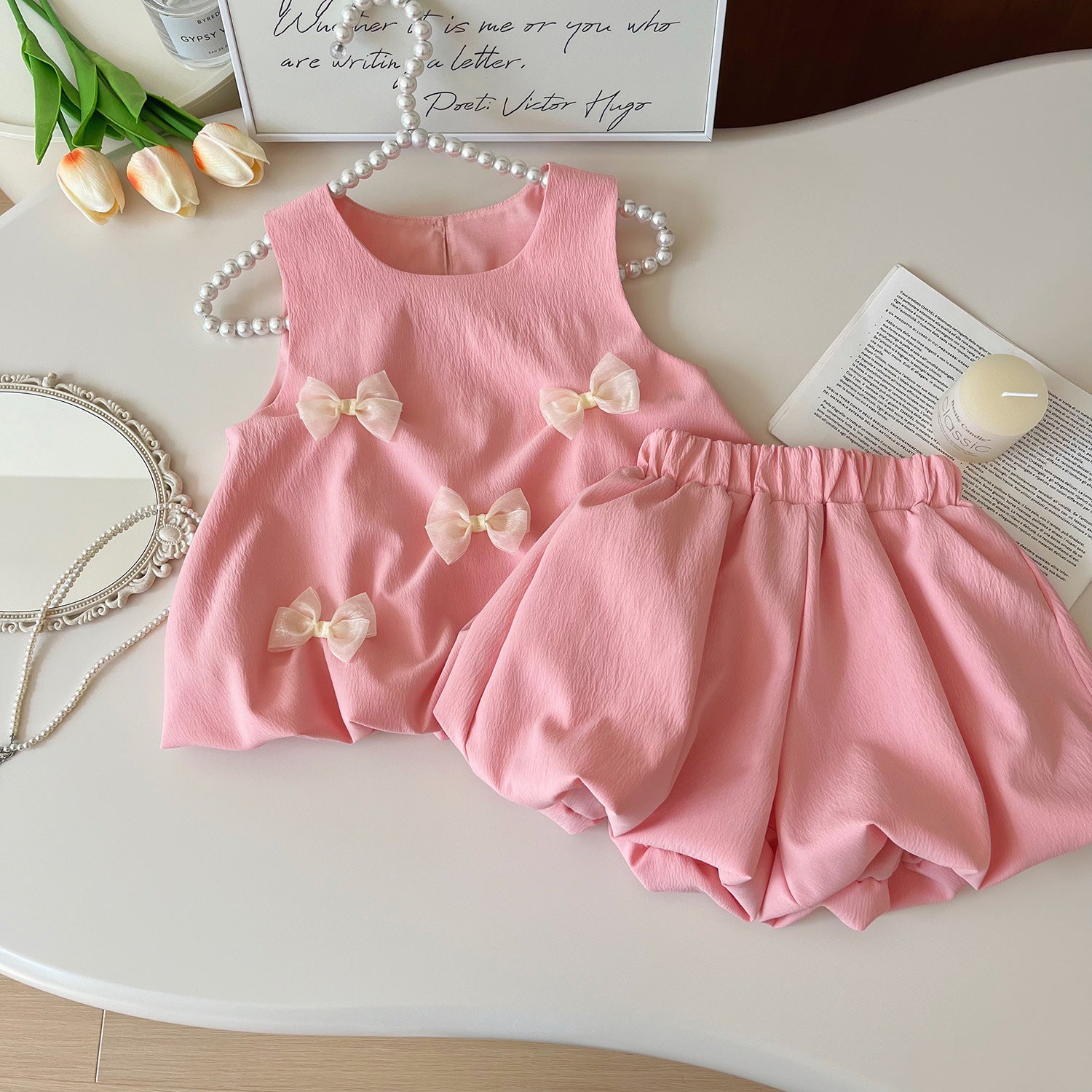 Set din doua piese Carany Roz