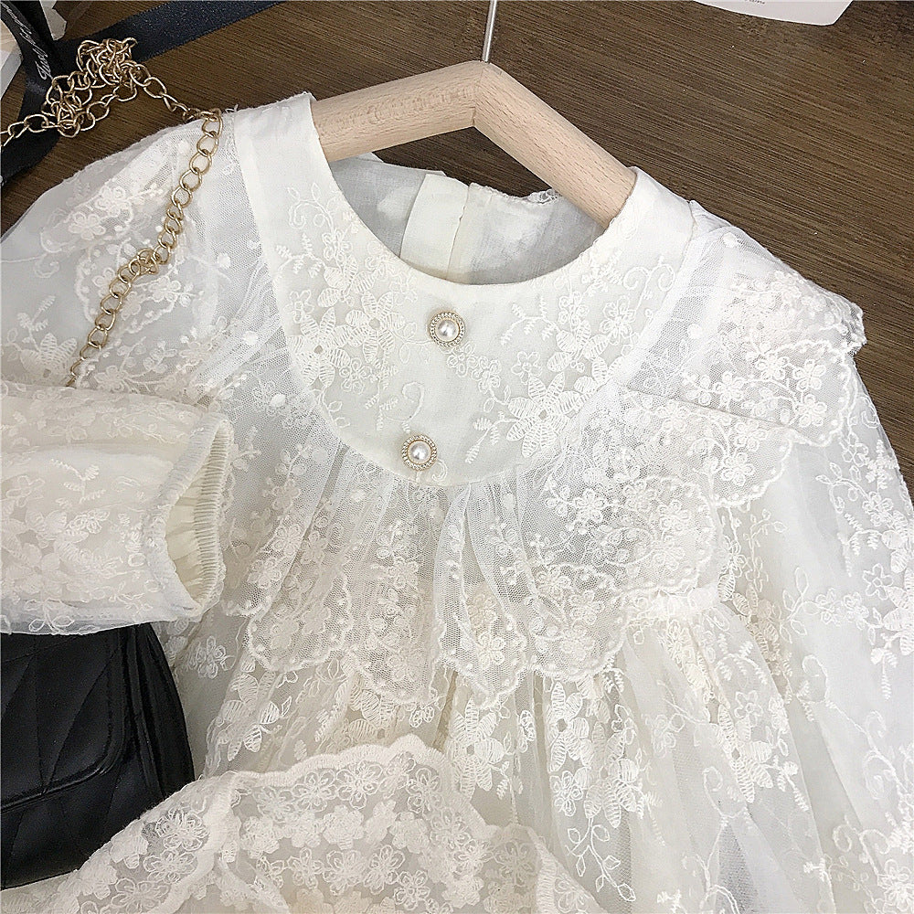Rochie cu detalii Merlyn Crem