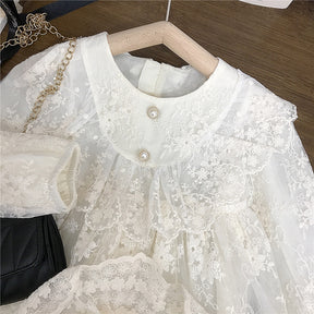 Rochie cu detalii Merlyn Crem