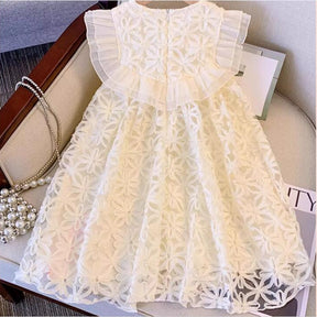 Rochie cu detalii Reliny Crem