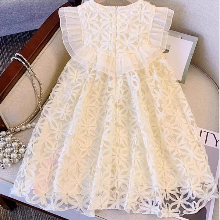 Rochie cu detalii Reliny Crem