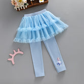 Pantaloni elastici Elga Albastru