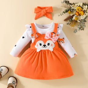 Set din trei piese Foxy Portocaliu