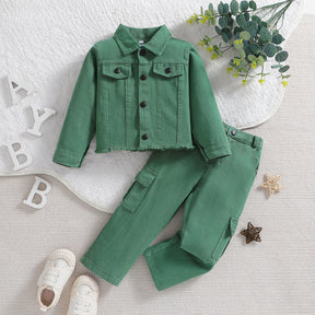 Set din doua piese Plasi Verde
