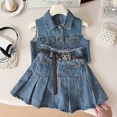 Set din doua piese Lazura Albastru