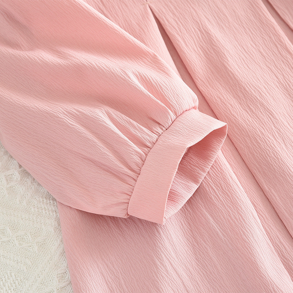 Rochie cu detalii Rosay Roz