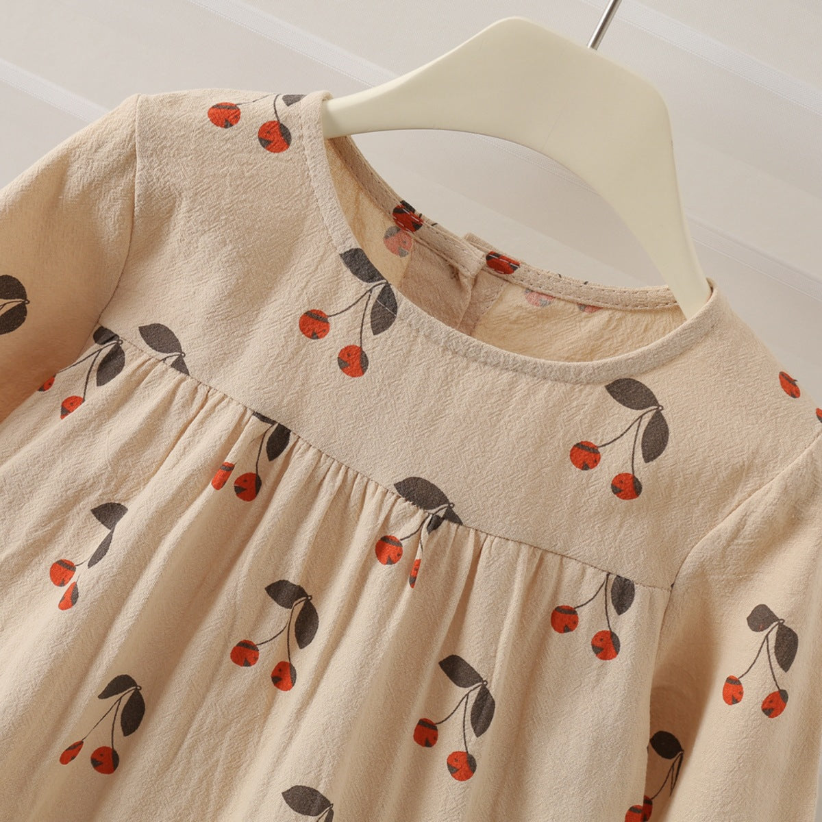 Rochie cu detalii Erisam Bej