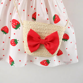 Rochie cu posetuta Dorami Rosu