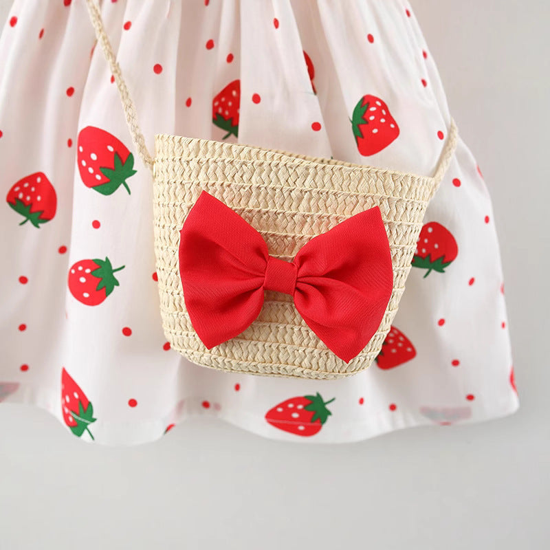 Rochie cu posetuta Dorami Rosu