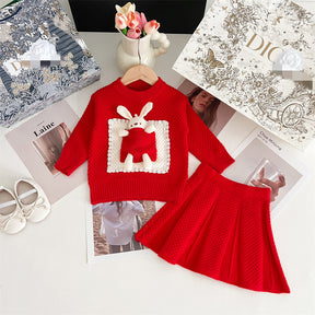 Set din doua piese Nerenya Rosu