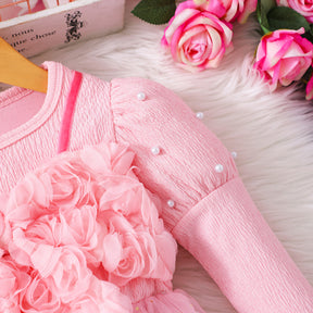 Rochie cu detalii Lendy Roz