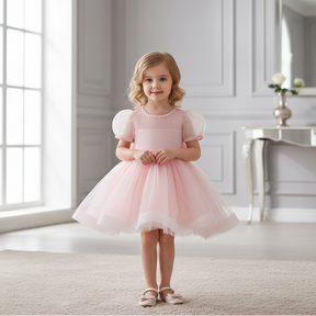 Rochie cu detalii Alarina Roz