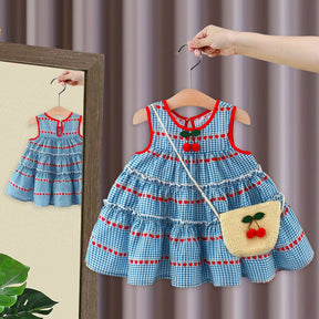 Rochie cu posetuta Nuvino Albastru