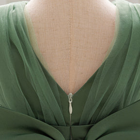 Rochie  cu detalii Adora Verde
