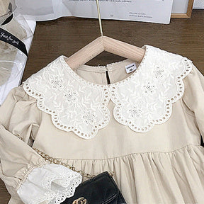 Rochie cu detalii Jonyra Crem