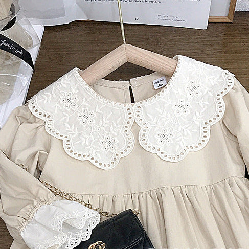 Rochie cu detalii Jonyra Crem