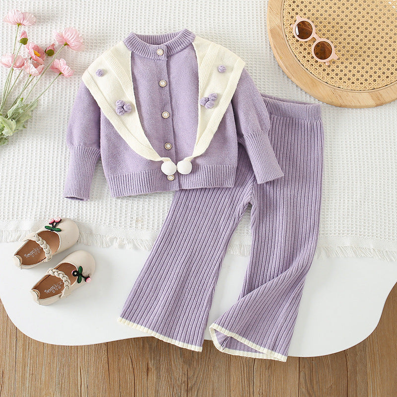 Set din doua piese Azelia Mov