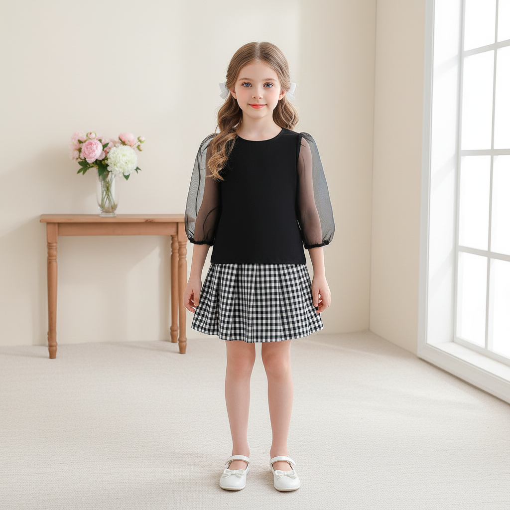 Set din doua piese Rizana Negru