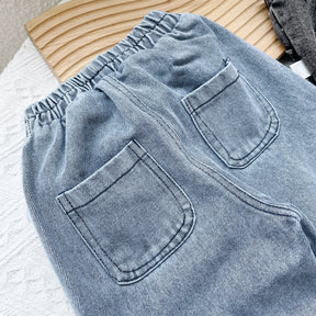 Pantaloni din denim Daron Albastru