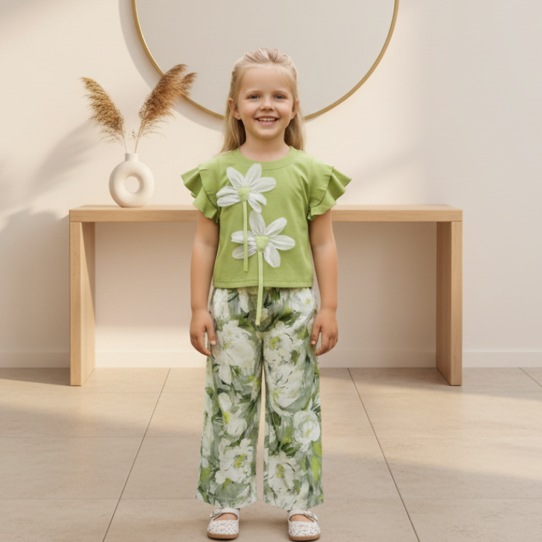 Set din doua piese Ramensy Verde