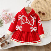 Set din doua piese Elasia Rosu